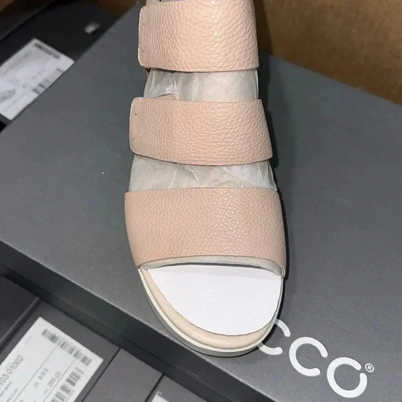 Ecco Shape Wedge Plateau Sandal Size 10-10.5 - Picture 2 of 7